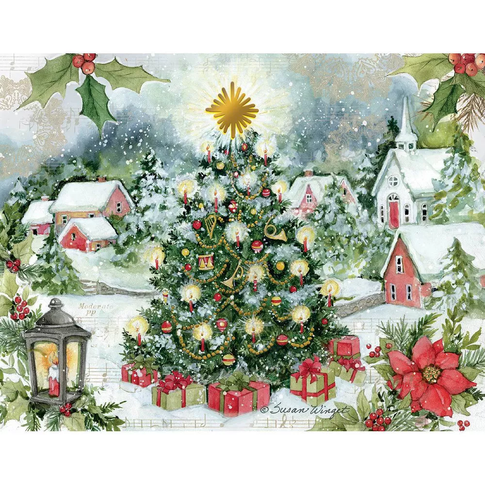 Christmas Tree Boxed Christmas Cards