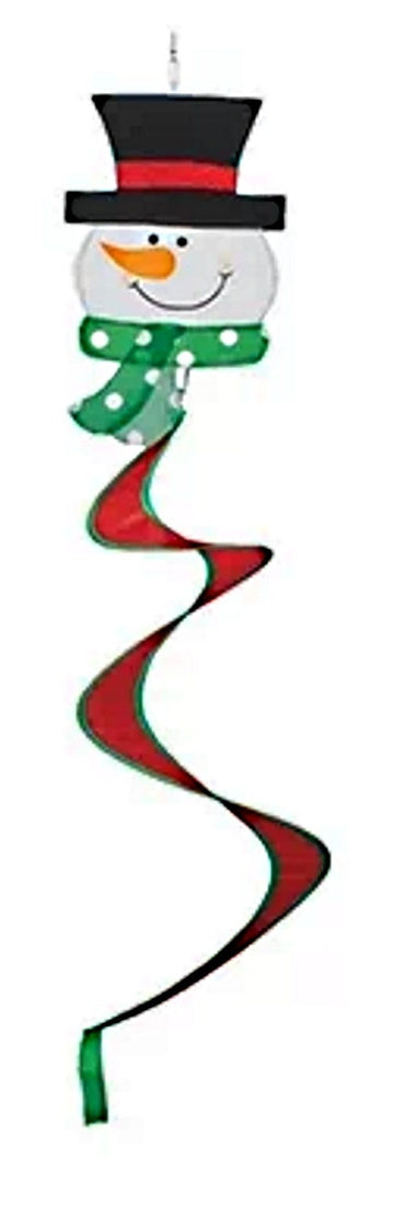 Christmas Windsock Spinner - Santa