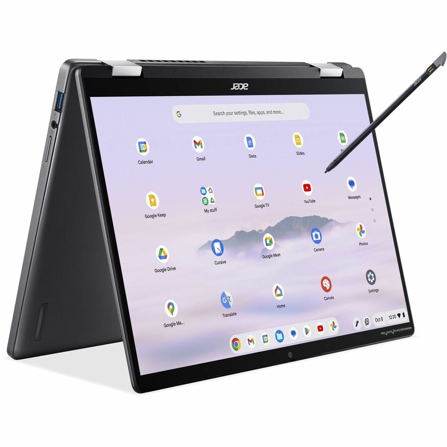 Chromebook Plus Convertible Laptop - Acer Spin 714 Core Ultra 5 Touchscreen | Tecisoft