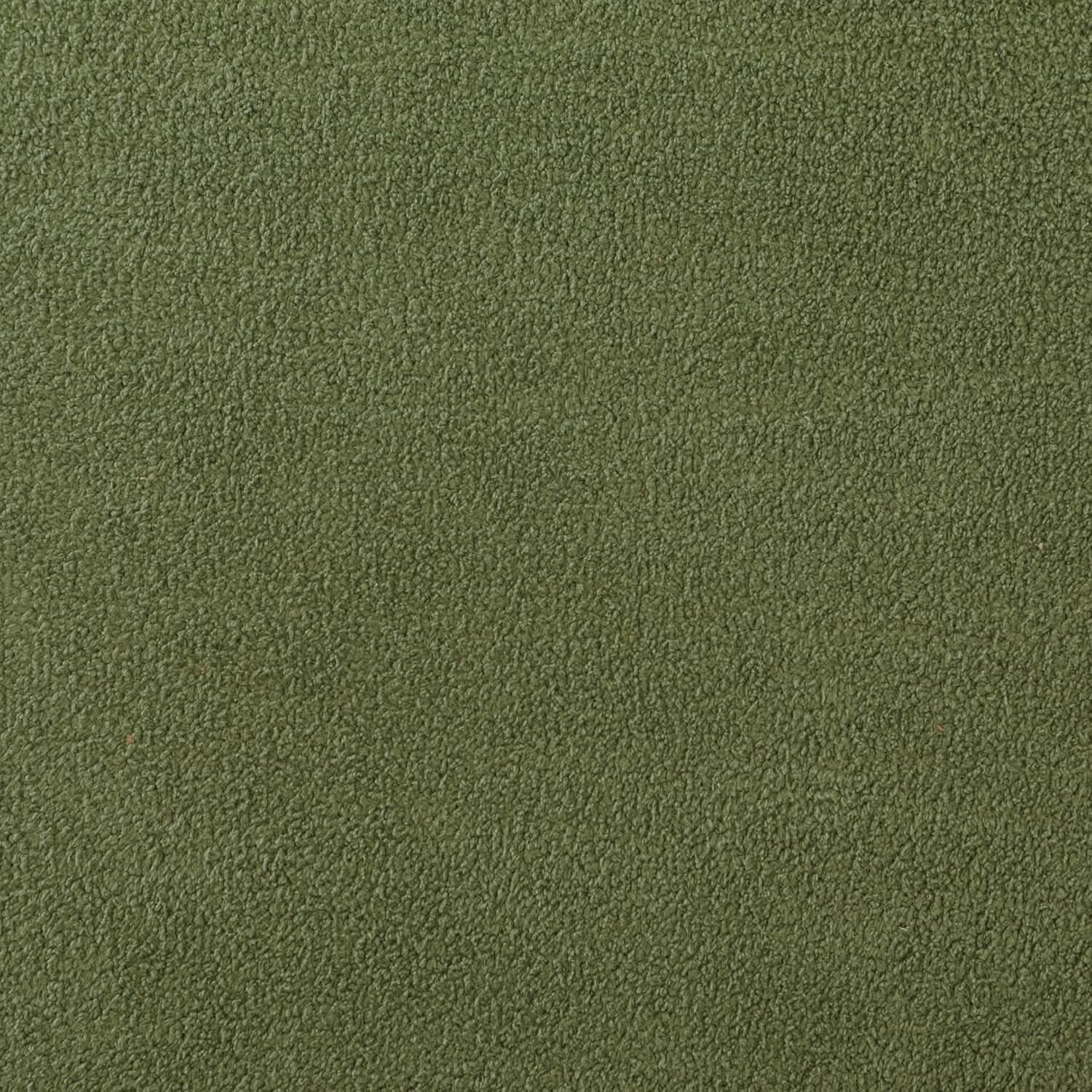 Circular Moss Green Storage Ottoman Diamond Tufted