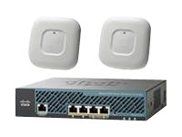Cisco 2504 Wireless Controller - Mobility Express Bundle - network management device - 4 ports - 25 access points - 1GbE