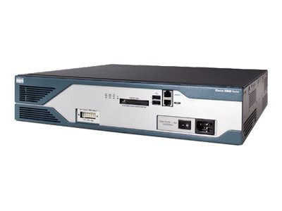 Cisco 2851 Voice Bundle - Router - voice / fax module - GigE - refurbished - with AIM-ATM, 2x VWIC2-2MFT