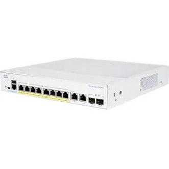 Cisco 350 CBS350-8P-E-2G Ethernet Switch