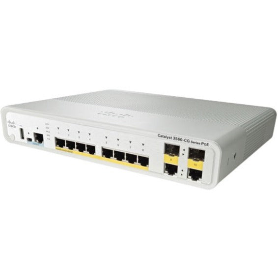 Cisco 3560C Pd Pse Switch 8 Ge Poe, 2 X 1G Copper Uplink, Ip WS ...