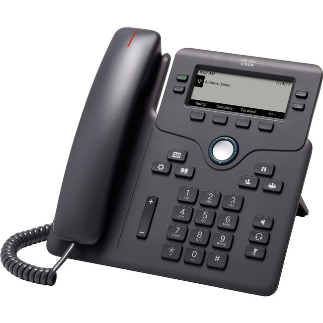 Cisco 6841 IP Phone - Corded - Charcoal CP-6841-3PW-UK-K9=
