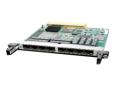 Cisco 8-Port Channelized T1/E1 Shared Port Adapter Version 2 - Expansion module - T1/E1 x 8 - T-1/E-1 - for Cisco 76XX;