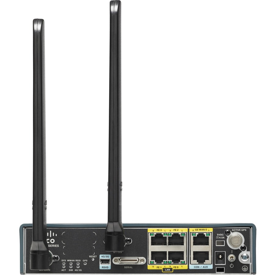 Cisco 819 4G LTE M2M Gateway - WWAN Integrated Services Router | TecISoft C819G-LTE-MNA-K9