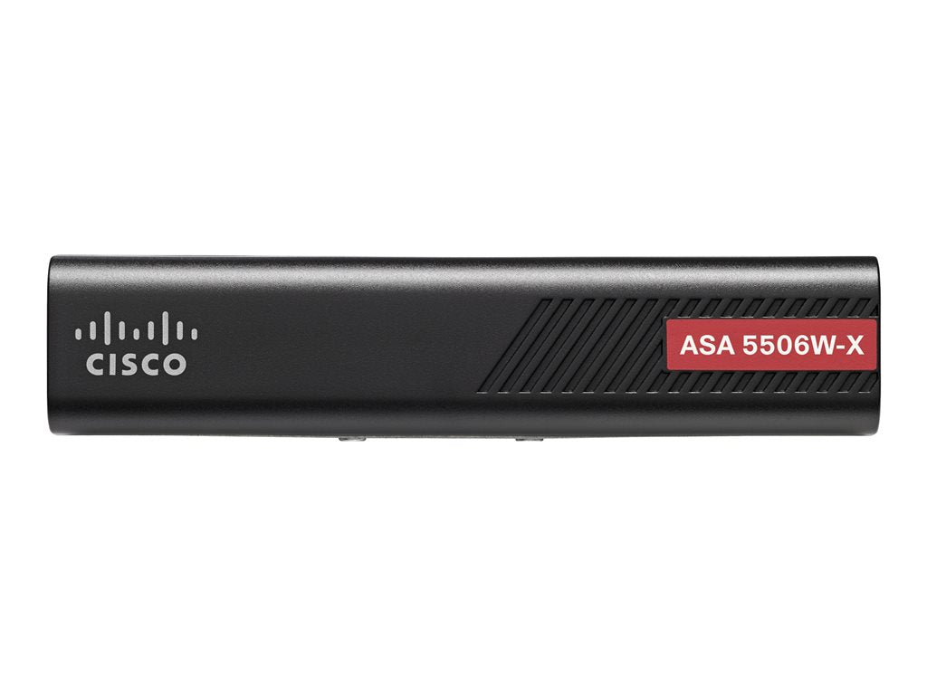 Cisco ASA 5506W-X with FirePOWER Services - Security appliance - 8 ports - 1GbE - Wi-Fi - desktop