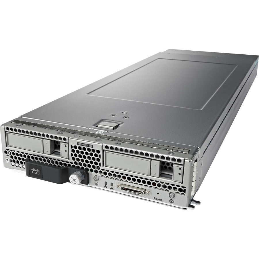 Cisco B200 M4 Blade Server - 2 x Intel Xeon E5-2630 v4 2.20 GHz - 128 GB RAM - 12Gb/s SAS, Serial ATA/600 Controller UCS-SP-B200M4-B-S1