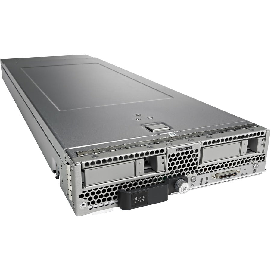 Cisco B200 M4 Blade Server - 2 x Intel Xeon E5-2680 v3 2.50 GHz - 256 GB RAM - 12Gb/s SAS Controller - Refurbished UCS-SPLB200M4A2-RF
