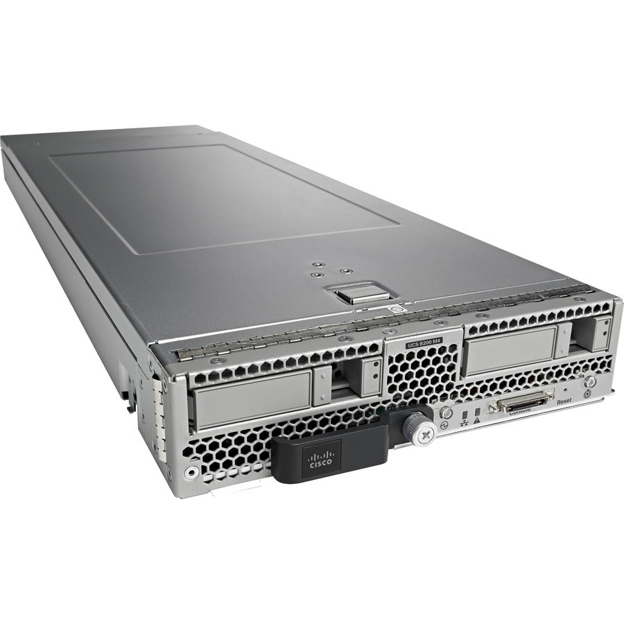 Cisco B200 M4 Blade Server - 2 x Intel Xeon E5-2680 v3 2.50 GHz - 256 GB RAM - 600 GB HDD - (2 x 300GB) HDD Configuration - 12Gb/s SAS, Serial ATA Controller UCS-ASR57-B200M4