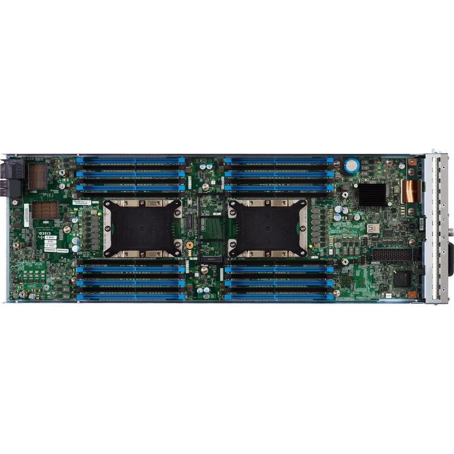 Cisco B200 M5 Blade Server - 2 X Intel Xeon Silver 4108 1.80 Ghz - 96 Gb Ram - Serial Ata, 12Gb/S Sas Controller