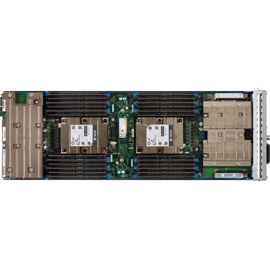 Cisco B200 M5 UCSB-B200M5-RSV1B Blade Server - 2 x Intel Xeon 6226R 2.80 GHz - 64 GB RAM - 240 GB SSD - (1 x 240GB) SSD Configuration - 12Gb/s SAS Controller TR-B200M5-RSV1B