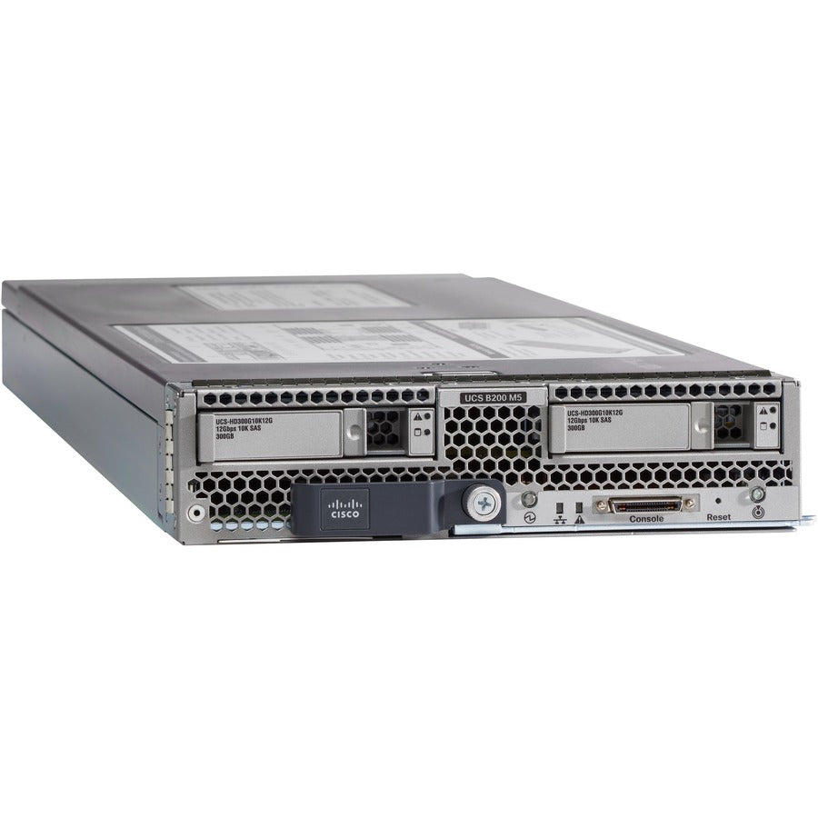 Cisco B200 M5 UCSB-B200M5-RSV1C Blade Server - 2 x Intel Xeon 6248 2.50 GHz - 32 GB RAM - 240 GB SSD - (1 x 240GB) SSD Configuration - 12Gb/s SAS Controller TR-B200M5-RSV1C