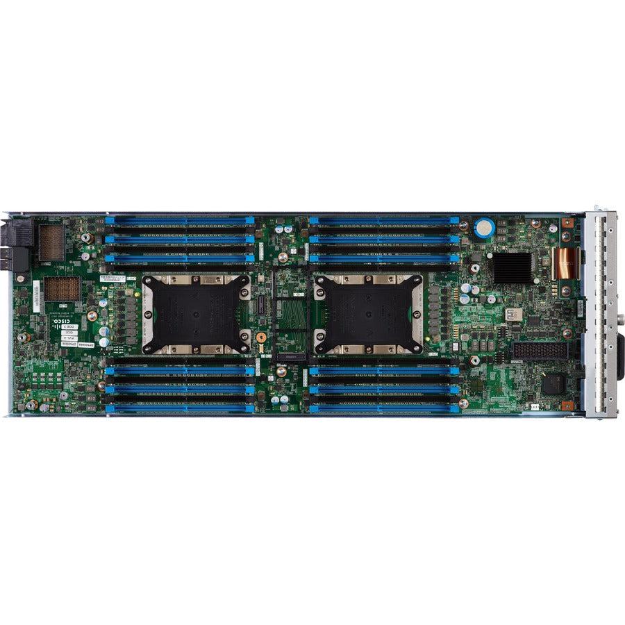 Cisco B200 M5 UCSB-B200M5-RSV1E Blade Server - 2 x Intel Xeon 5218R 2.10 GHz - 64 GB RAM - 240 GB SSD - (1 x 240GB) SSD Configuration - 12Gb/s SAS Controller