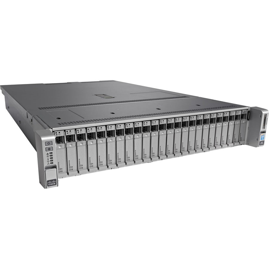 Cisco C240 M4 2U Rack Server - 2 x Intel Xeon E5-2650 v3 2.30 GHz - 128 GB RAM - 12Gb/s SAS, Serial ATA Controller