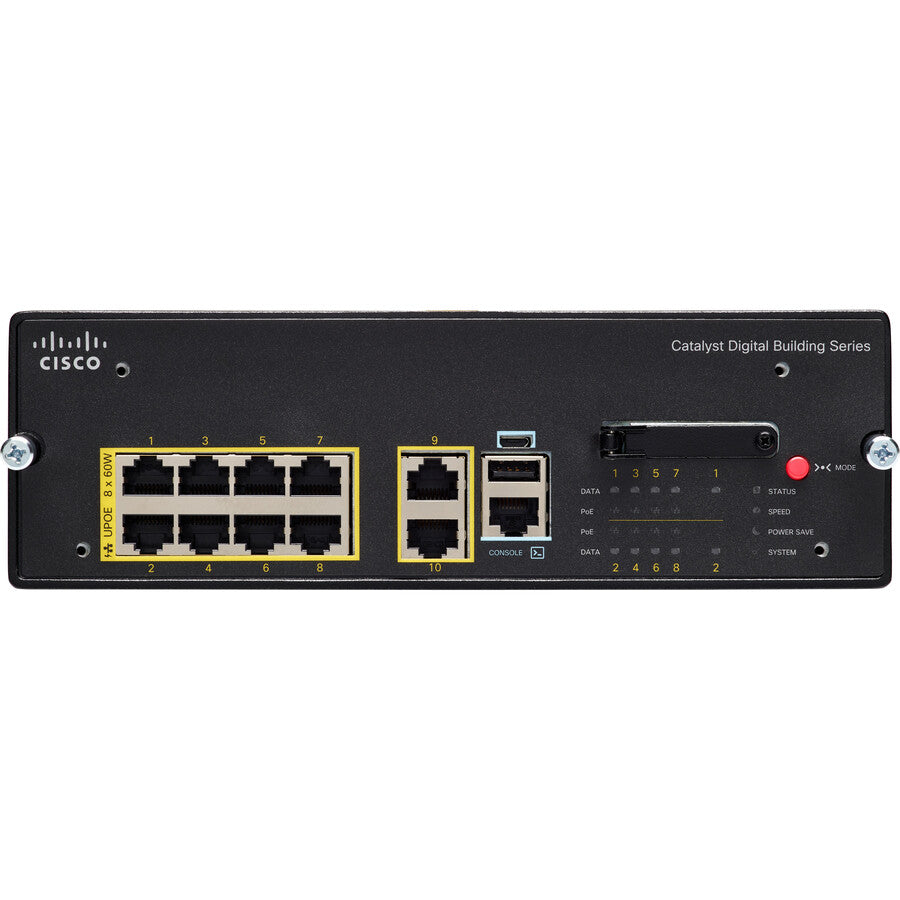Cisco CDB-8P Catalyst Digital Building 8-Port PoE+ Fanless Switch | Cisco