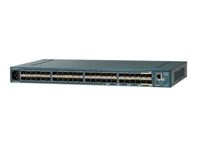 Cisco Carrier Packet Transport 50 - Switch - 44 x 10/100/1000 + 4 x 10 Gigabit SFP+ - plug-in module - DC power