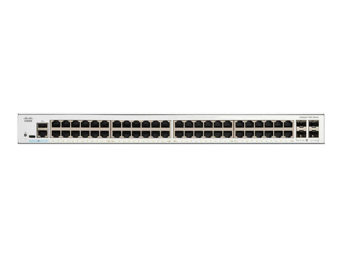 Cisco Catalyst 1200 48-Port Gigabit Switch with 4x1G SFP for SMB
