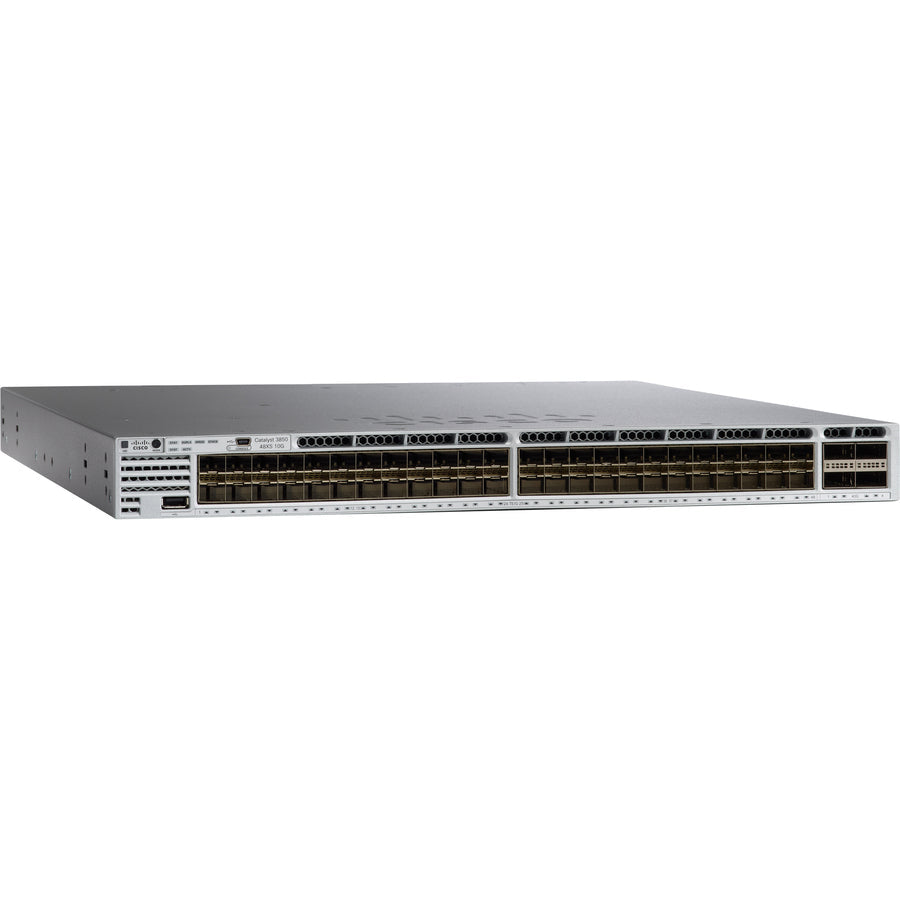 Cisco Catalyst 3850 48-Port 10G Fiber Switch - Refurbished | TecISoft WS-C3850-48XS-E-RF