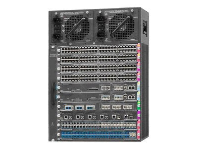 Cisco Catalyst 4510R-E - Switch - rack-mountable - UPOE - with Cisco Catalyst 4500E Supervisor Engine 8-E, 2x Cisco