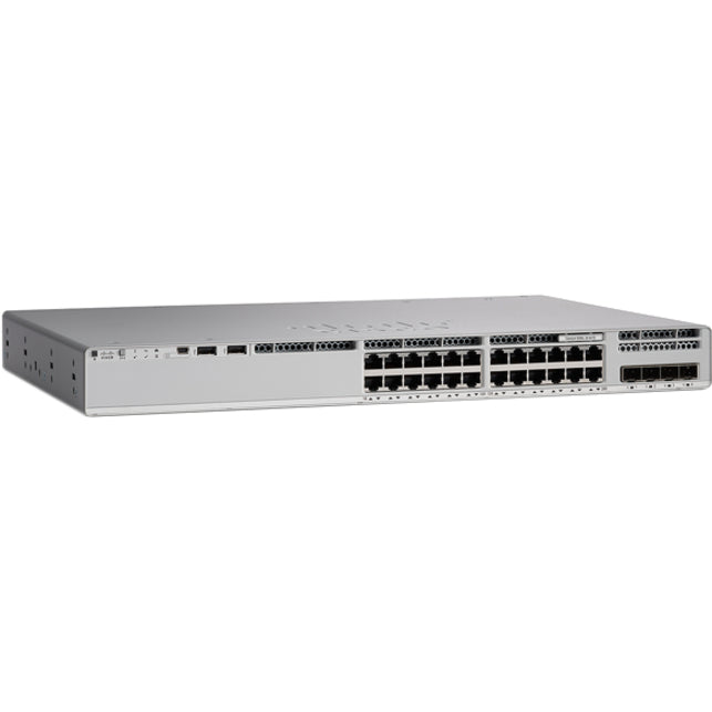 Cisco Catalyst 9200 24-port PoE+ Switch. Network Essentials C9200-24P-E