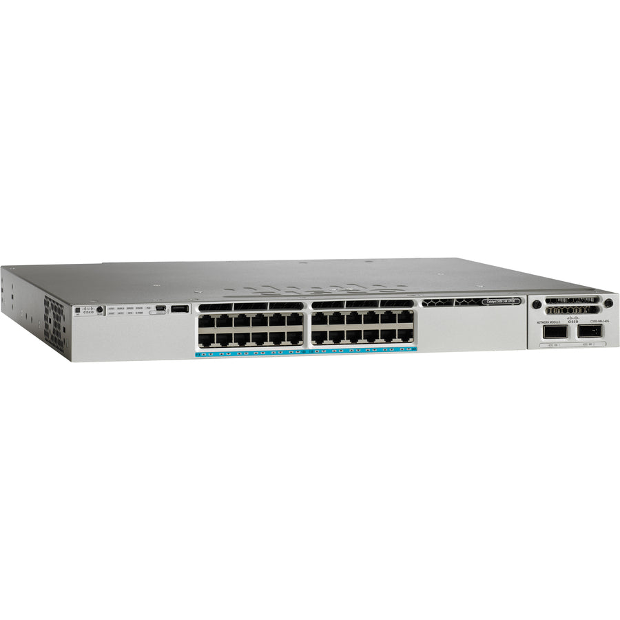 Cisco Catalyst WS-C3850-24XU Layer 3 Switch - Enterprise Network Infrastructure | Tecisoft WS-C3850-24XU-L-RF