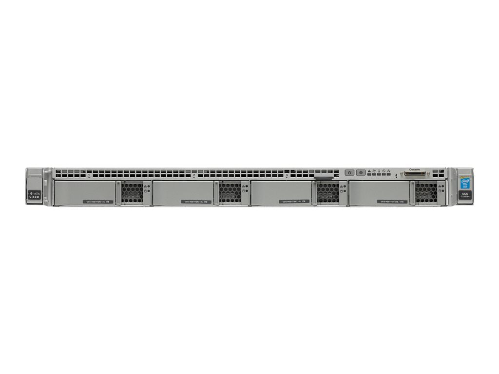 Cisco Connected Safety and Security UCS C220 M4 - Server - rack-mountable - 1U - 2-way - 1 x Xeon E5-2620V3 / 2.4 GHz -