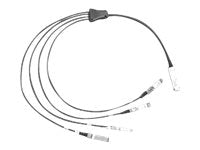 Cisco Direct-Attach Breakout Cable - Network cable - QSFP+ (M) to SFP+ (M) - 16.4 ft - SFF-8431/SFF-8436/SFF-8461 -