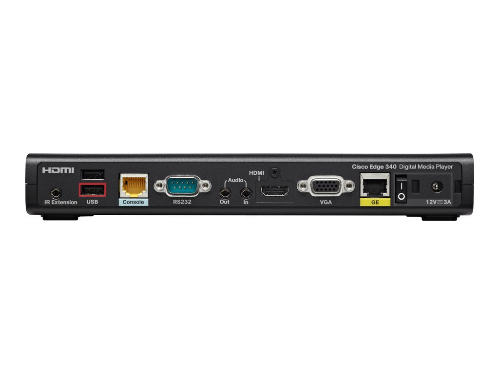 Cisco Edge 340 - Digital signage player - 2 GB RAM - 32 GB - 1080p - remanufactured