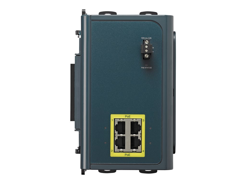 Cisco Expansion POE/POE+ Module - Expansion module - 10/100 Ethernet x 4 - refurbished - for Industrial Ethernet 3000