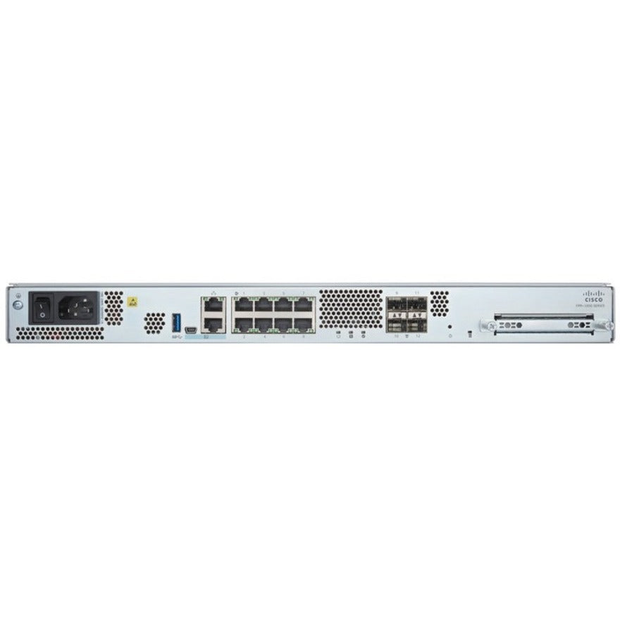 Cisco Firepower 1140 Network Security/Firewall Appliance - 8 Port - 1000Base-T,