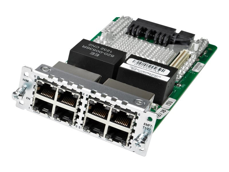 Cisco Fourth-Generation Multi-flex Trunk Voice/Channelized Data T1/E1 Module - Expansion module - T1/E1 x 8 - T-1/E-1 -