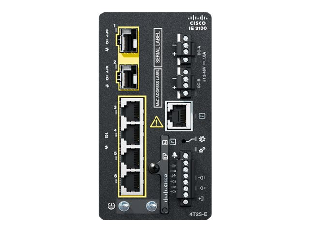 Cisco IE3100 Industrial Network Switch 4GE Copper 2GE SFP Essential Connectivity