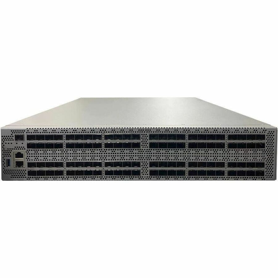 Cisco MDS 9396V 64G 2RU FC switch, w/ 48 active ports, 3 Fans, 2 PSUs, intake DS-C9396V-48IK9