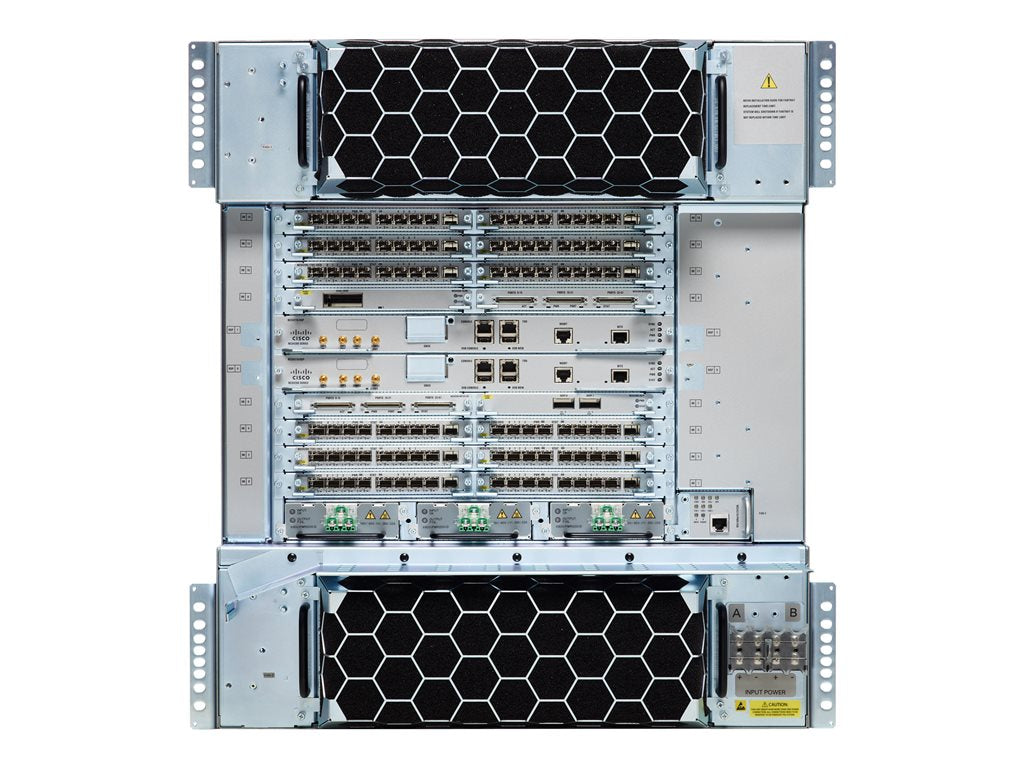 Cisco Network Convergence System 4216 Shelf Assembly - Network management device - side to side airflow - 7U -