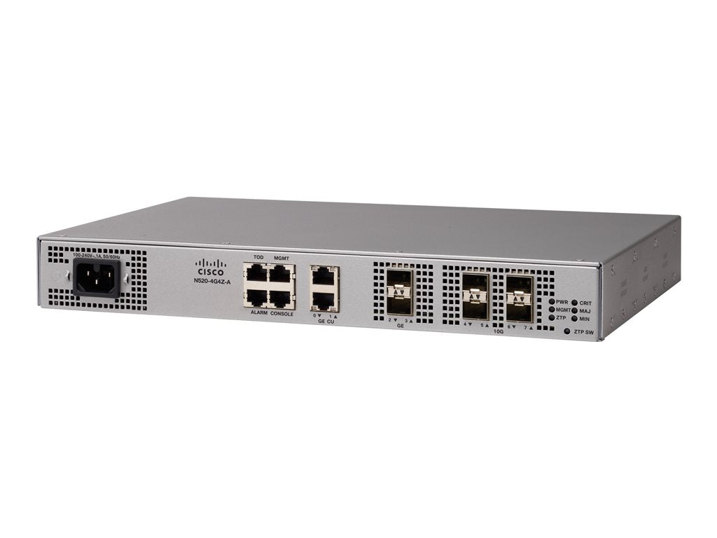 Cisco Network Convergence System 520 X-4G4Z-A - Industrial - network management device - 10GbE - front to back airflow -