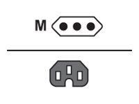 Cisco - Power cable - IEC 60320 C15 to CEI 23-16 (M) - 8 ft - Italy - for Cisco 39XX, C891; Catalyst 8200, 8300;