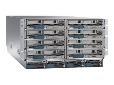 Cisco UCS 5108 Blade Server Chassis SmartPlay Select - Rack-mountable - 6U - up to 8 blades - power supply - hot-plug