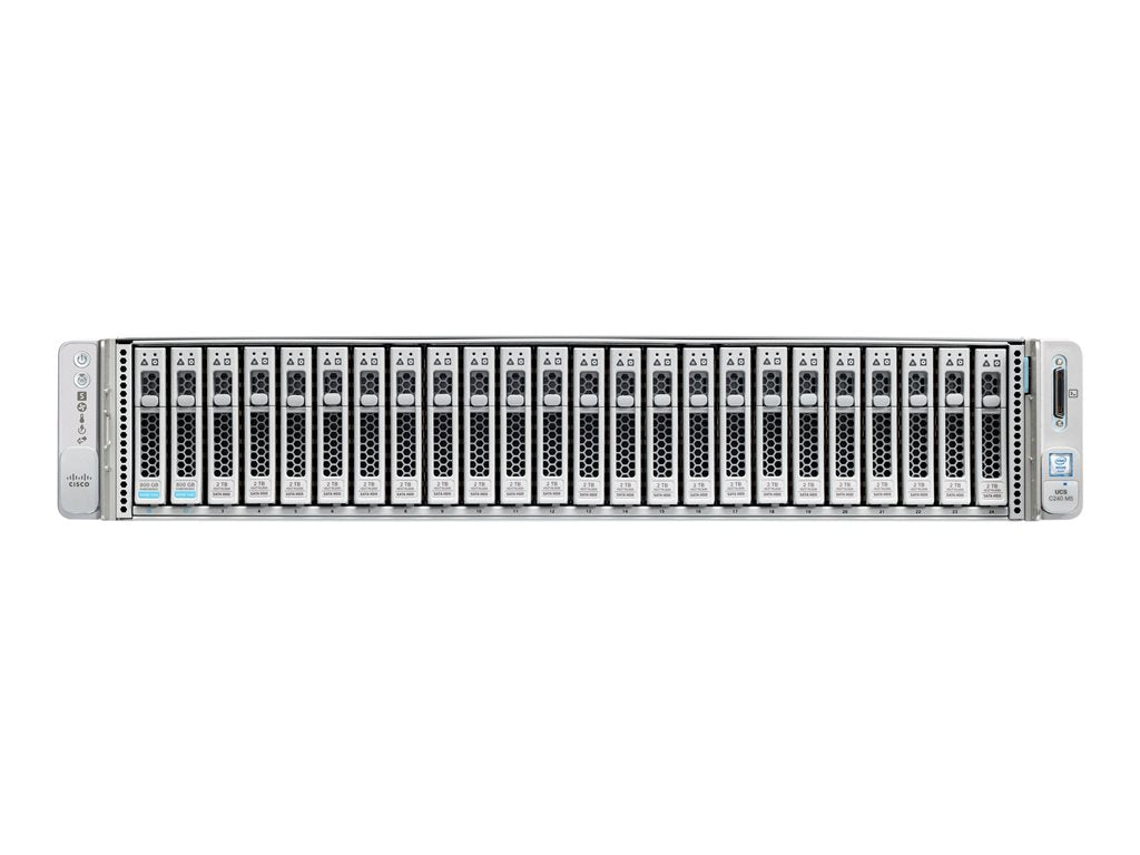 Cisco UCS C240 M5 Rack Server for Microsoft Azure Stack - Server - rack-mountable 2U - 2-way - 2 x Xeon Gold 5118 up to