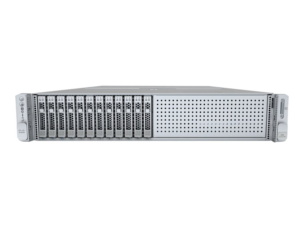 Cisco UCS C240 M6 SFF Rack Server - Server - rack-mountable - 2U - 2-way - no CPU up to - RAM 0 GB - SATA/SAS/PCI