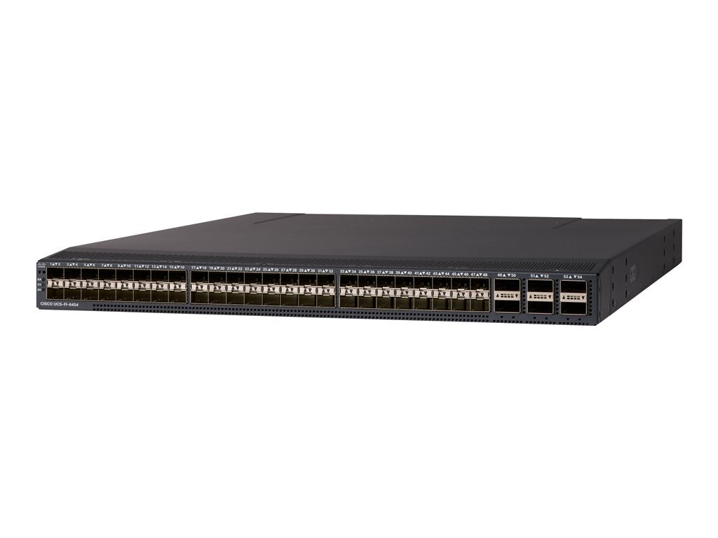 Cisco UCS SmartPlay Select 6454 - Switch - managed - 36 x 10/25 Gigabit SFP28 + 4 x 1/10/25 Gigabit SFP28 + 6 x 40/100