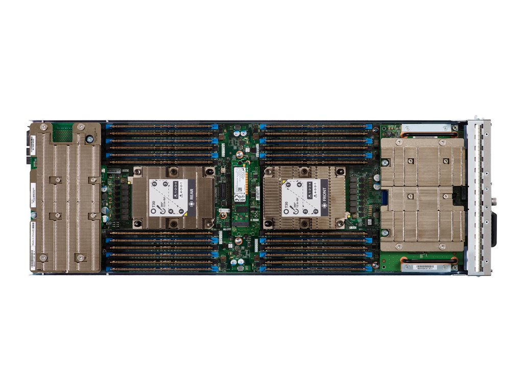 Cisco UCS SmartPlay Select B200 M5 (Not sold standalone) - Server - blade - 2-way - 2 x Xeon Gold 6238R up to - RAM 768