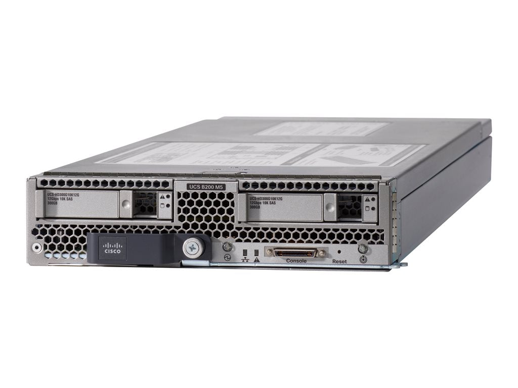 Cisco UCS SmartPlay Select B200 M5 - Server - blade - 2-way - 2 x Xeon Silver 4210R up to - RAM 192 GB - SATA/SAS -