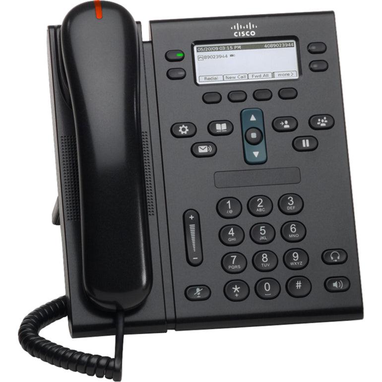 Cisco Unified 6941 IP Phone - Tabletop, Wall Mountable - Charcoal