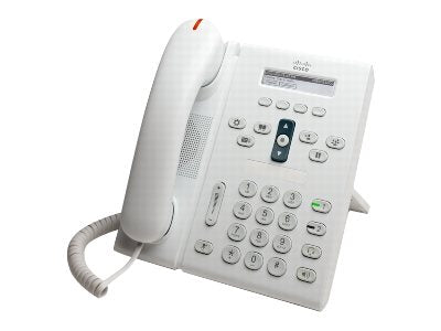 Cisco Unified IP Phone 6921 Standard - VoIP phone - SCCP, SIP, SRTP - multiline - white - refurbished