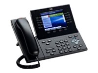 Cisco Unified IP Phone 8961 Standard - VoIP phone - SIP - multiline - charcoal gray - remanufactured