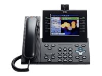 Cisco Unified IP Phone 9971 Standard - IP video phone - IEEE 802.11b/g/a (Wi-Fi) - SIP, RTCP, SRTP - multiline -