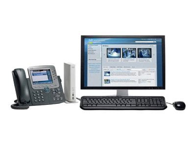 Cisco Virtualization Experience Client 2212 - Thin client - tower - - RAM 1 GB - no HDD - monitor: none - white