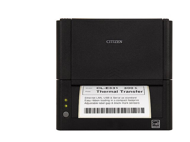 Citizen CL-E331EX 300dpi Thermal Transfer Barcode Label Printer